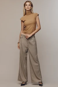 Maeve Turtleneck Merino Wool Blend Sweater