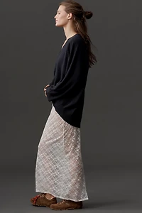 By Anthropologie Cashmere Blend Oversized Sweater