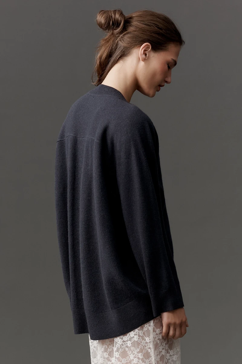 By Anthropologie Cashmere Blend Oversized Sweater
