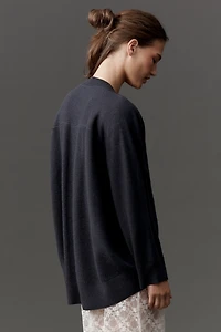 By Anthropologie Cashmere Blend Oversized Sweater
