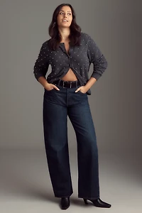 The Juliet Studded Cashmere Cardigan Sweater