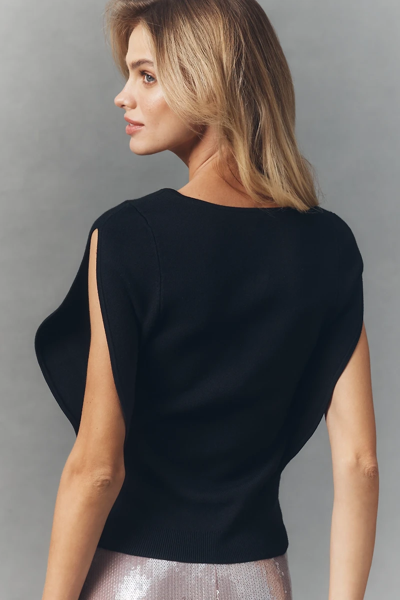 Maeve Sleeveless Structured Muscle Tee