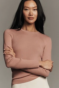 Maeve Ultra-Fine Cashmere Crew-Neck Sweater