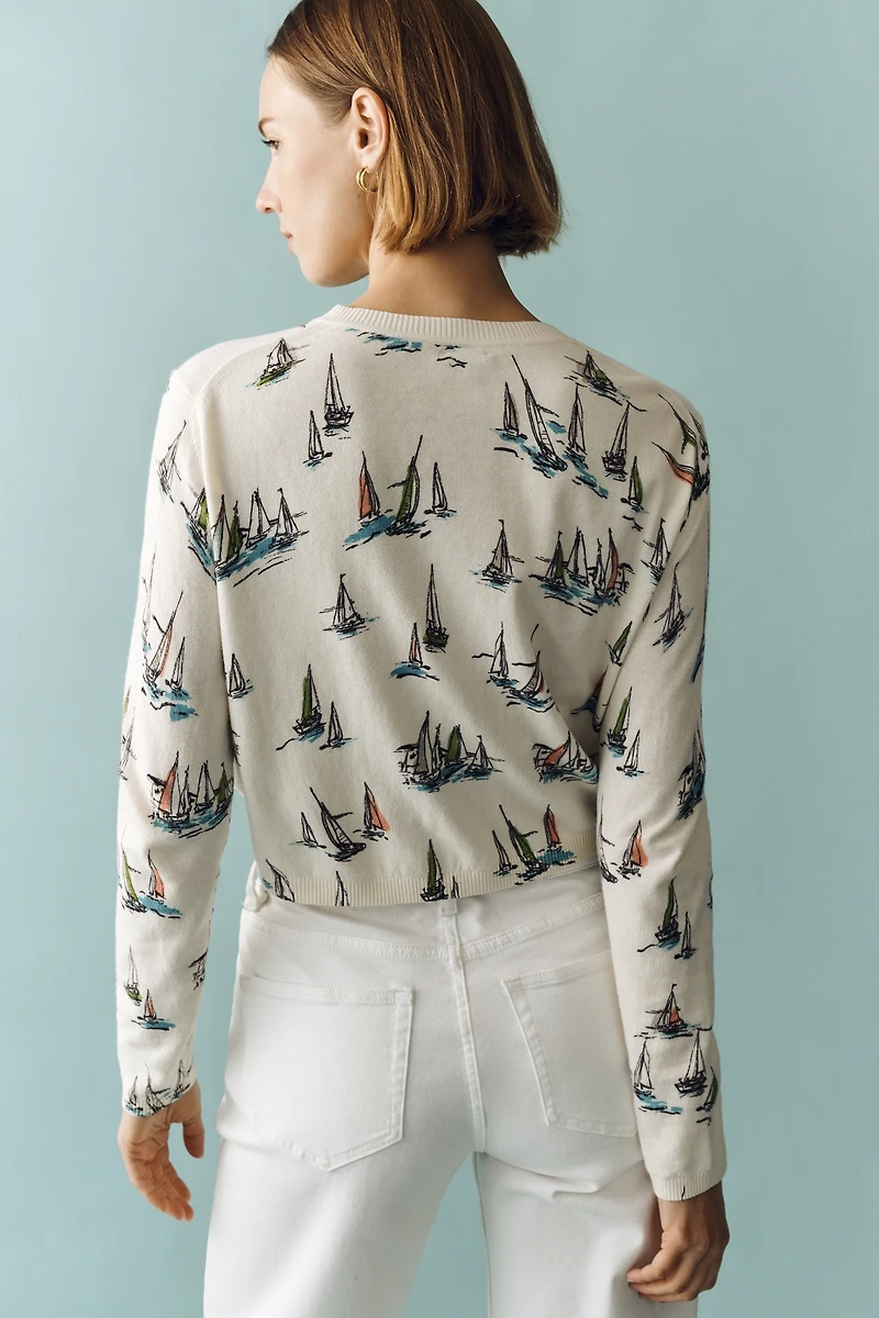 Maeve Sailboat Cardigan