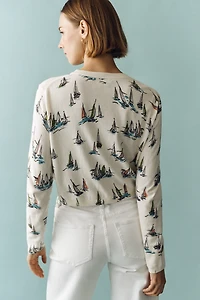 Maeve Sailboat Cardigan