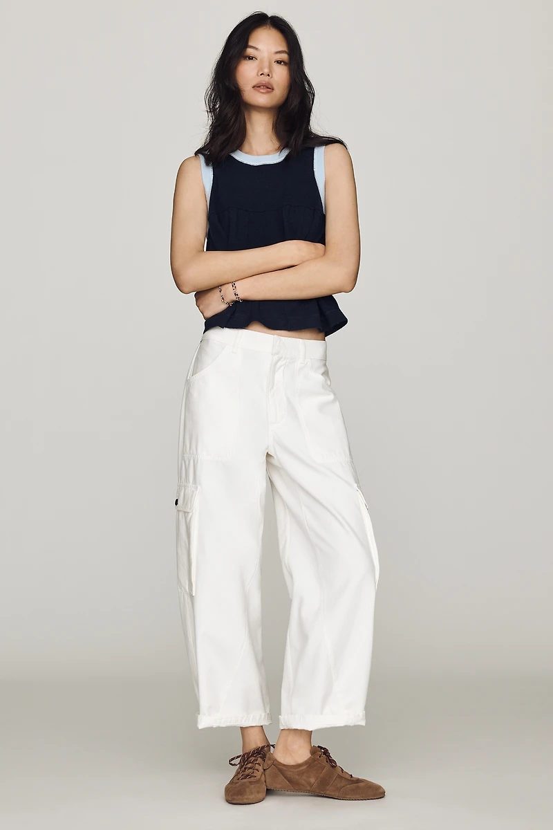 Maeve Wool Cashmere Swing Tank