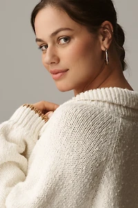 The Jesse Dog Icon Cardigan Sweater by Pilcro