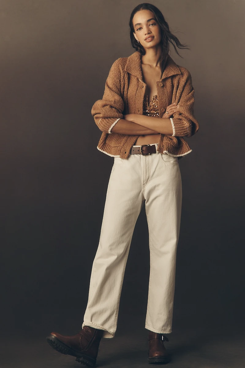 The Jesse Dog Icon Cardigan Sweater by Pilcro