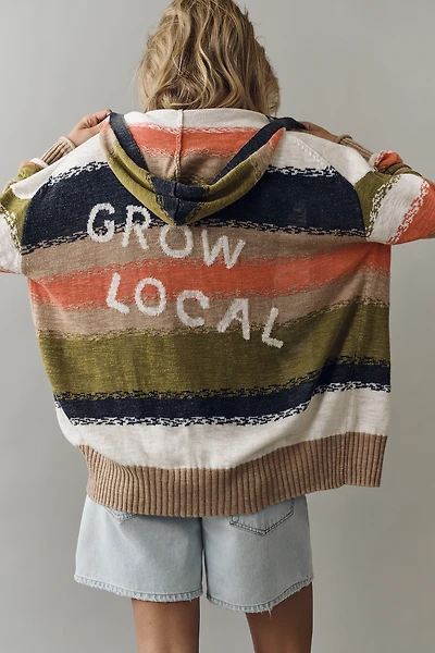 Pilcro Hooded Cardigan