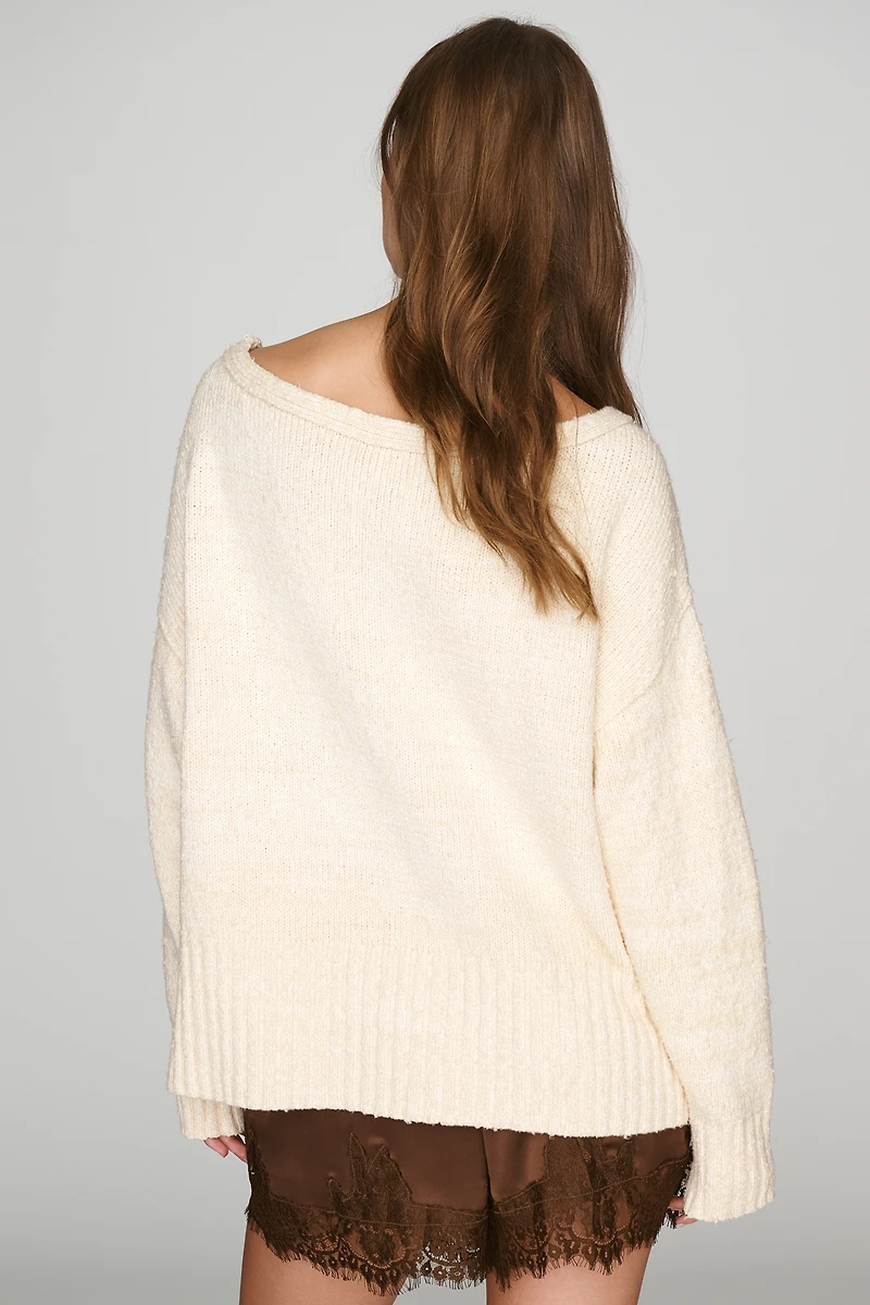 By Anthropologie Graphic Sweater