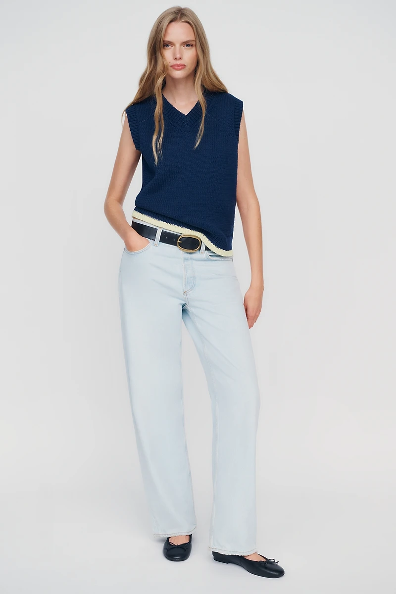Maeve V-Neck Sweater Vest