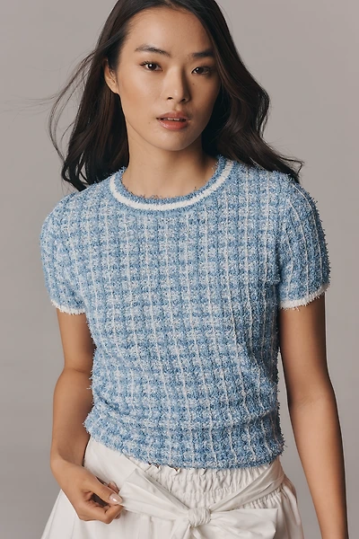 Endless Rose Tweed Sweater Tee
