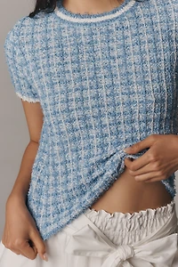 Endless Rose Tweed Sweater Tee