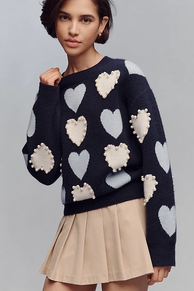 English Factory Icon Crew-Neck Sweater