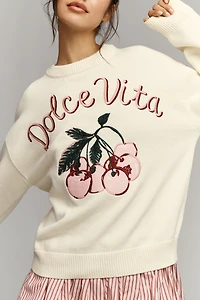 English Factory Dolce Vita Icon Sweater