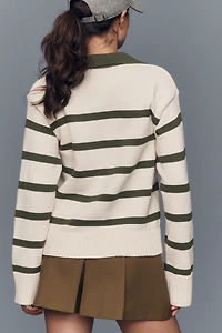 English Factory Collared Sweater
