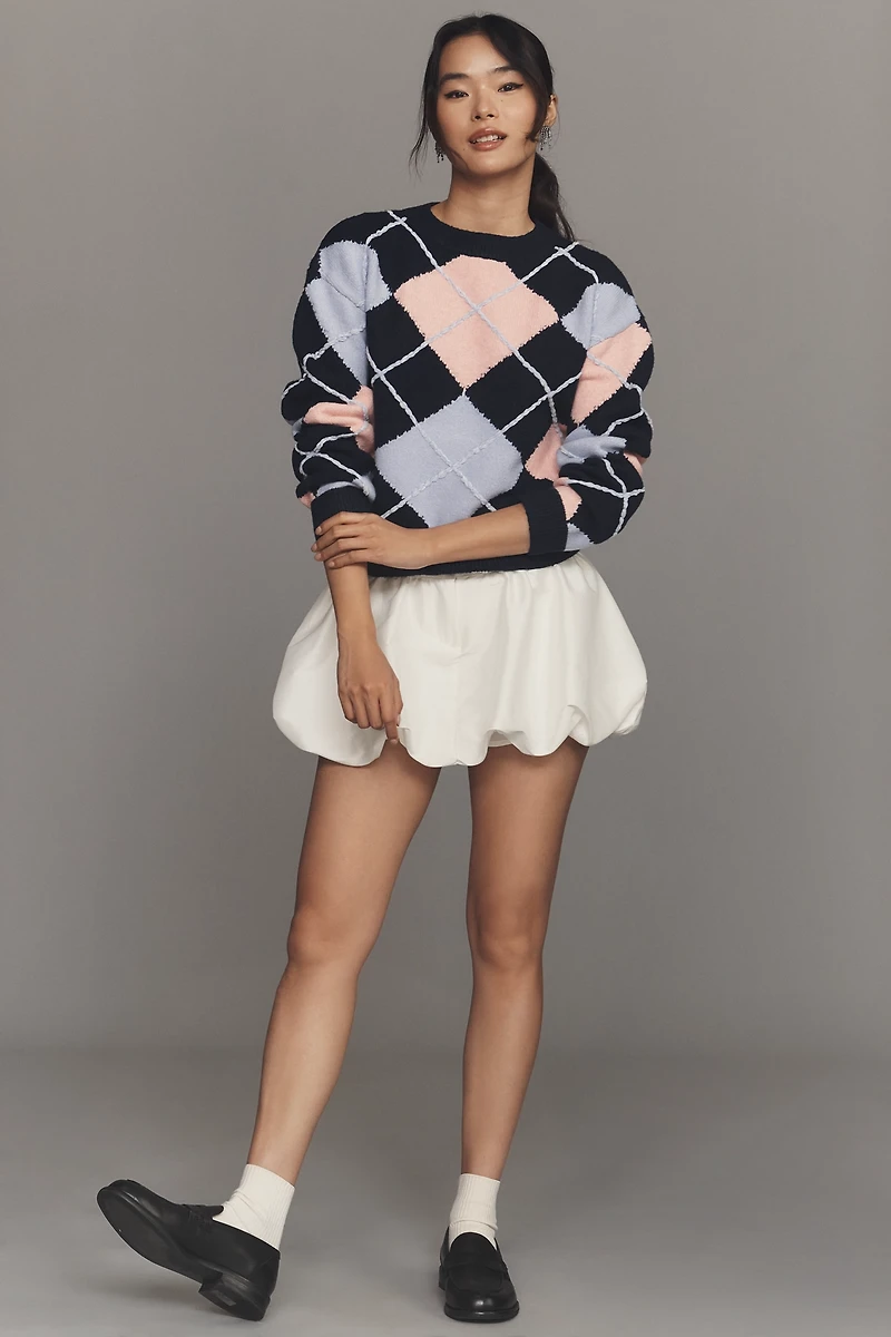 English Factory Petite Fairisle Pullover Sweater