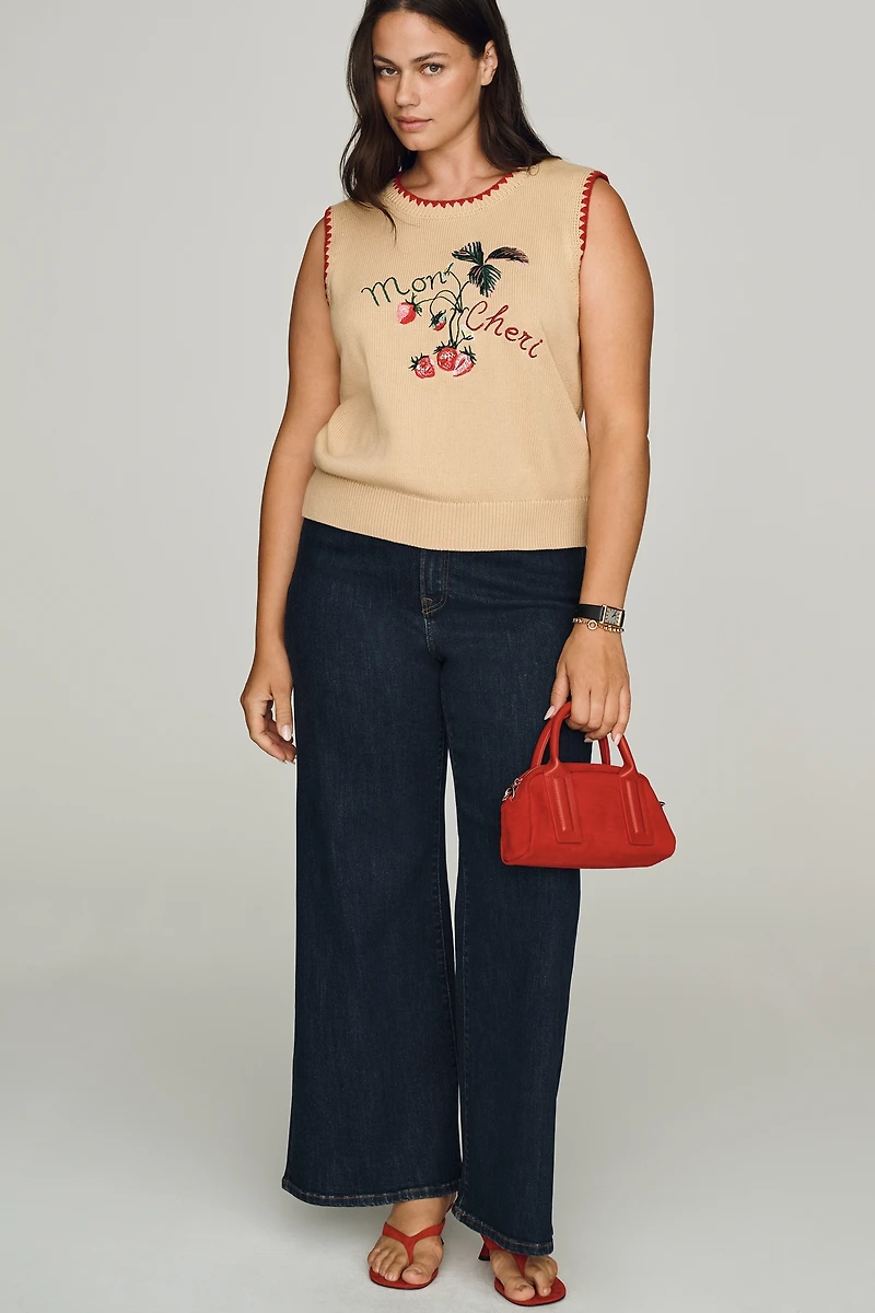 English Factory Berry Sweater Tank