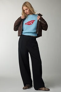 The Pippa Mock-Neck Sweater by Maeve: Extended Shoulder Edition