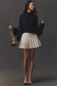 By Anthropologie Mock-Neck Wide-Sleeve Sweater