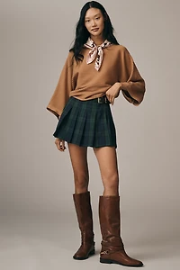 By Anthropologie Mock-Neck Wide-Sleeve Sweater