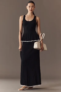 Endless Rose Scoop-Neck Pleated Hourglass Sweater Tank