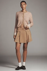 Endless Rose Tweed Cardigan Sweater
