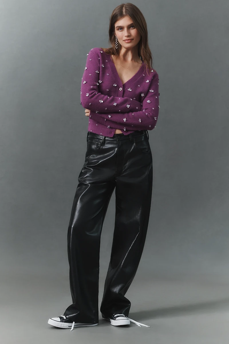 Endless Rose Sequin-Embellished Cardigan Sweater