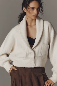 Endless Rose Chunky Collared Cardigan Sweater