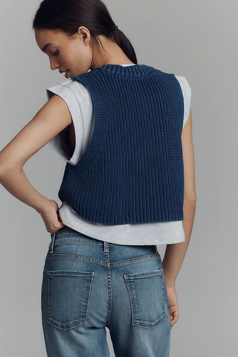 Pilcro Twofer Sweater Tee