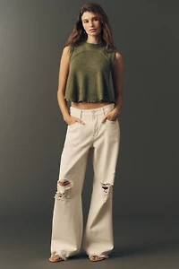 Pilcro Crew-Neck Swing Tank
