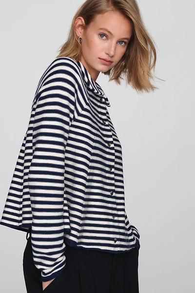 Maeve Collared Cardigan