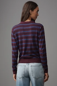 Pistola Greta Long-Sleeve Polo Sweater
