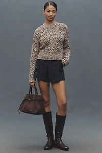 Pistola Quinn Long-Sleeve Crop Sweater