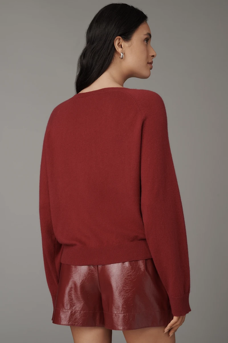 Happy Sheep Raglan Wool Cashmere Sweater