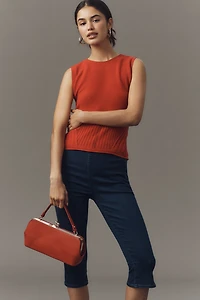 Maeve Ribbed Sleeveless Sweater