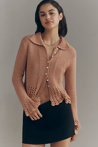 En Saison Brielle Collared Cardigan