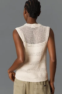 Sanctuary Waves of Summer Stitched Sweater Tank