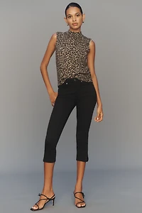 Sanctuary Mock-Neck Fuzzy Sweater Tank