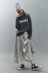 Sanctuary Wool Cashmere Crew-Neck Sweater