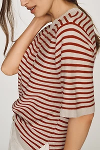 Sanctuary Striped Sweater Tee