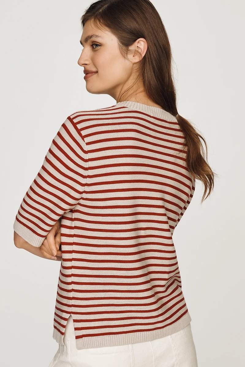 Sanctuary Striped Sweater Tee