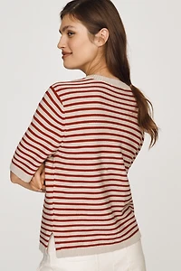 Sanctuary Striped Sweater Tee