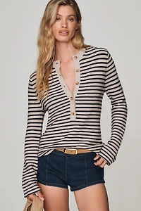 Sanctuary 100% Cotton Everyday Henley