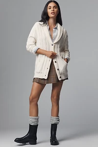 Kerri Rosenthal Cotton Cashmere Cardigan Sweater