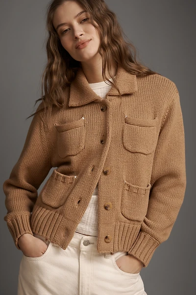 Kerri Rosenthal 100% Cotton Love Knit Bomber Jacket