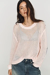Kerri Rosenthal Catch Open-Stitch Pullover
