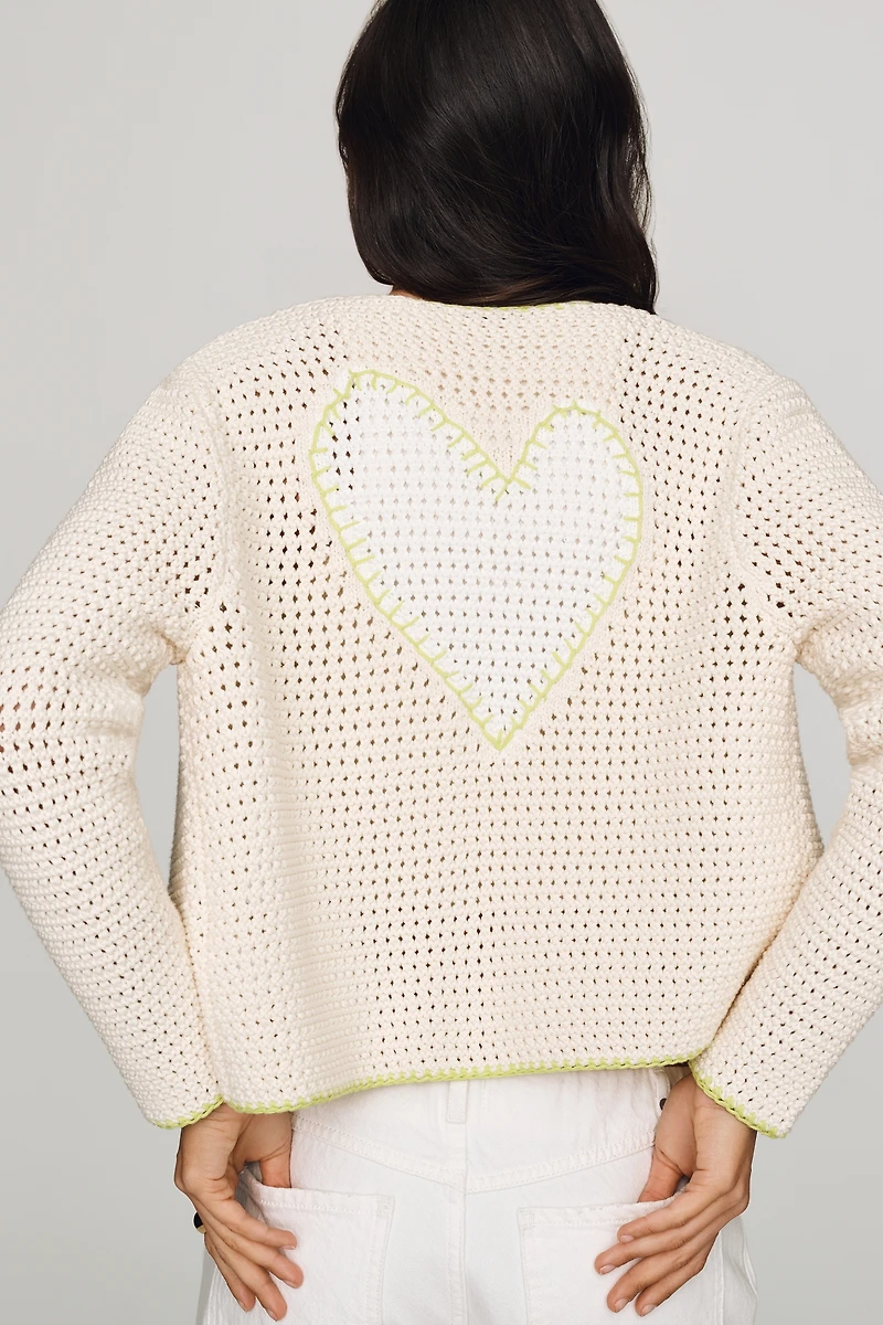 Kerri Rosenthal Frankie 100% Cotton Cardigan