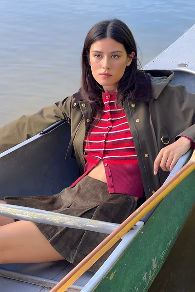 Maeve Stripe Cardigan
