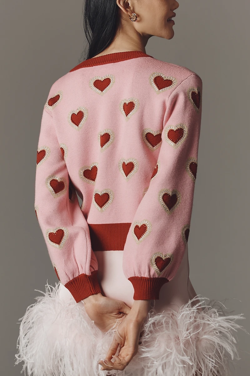 Never Fully Dressed Hearts Cardigan